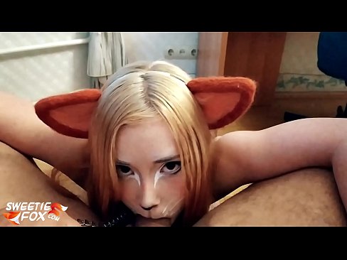 ❤️ Kitsune sväljer kuk och sperma i munnen ❤️ Porno fb at us ❤
